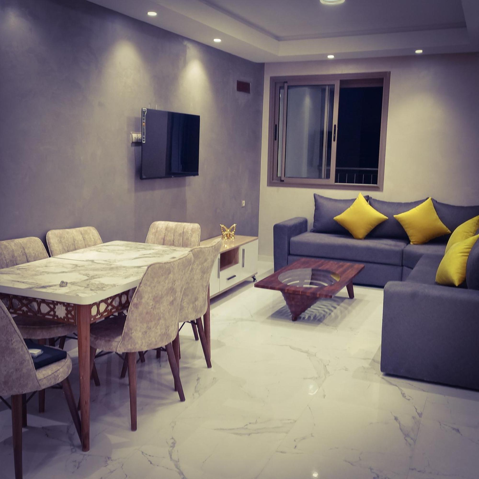 Super Apartement Totalement Neuf Et Climatise A Cote Du Centre Commercial Marjane M2 Tanger Exteriér fotografie